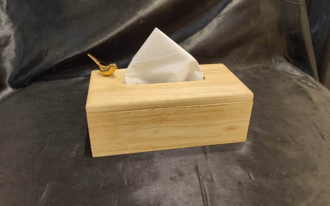 جعبه دستمال چوبی