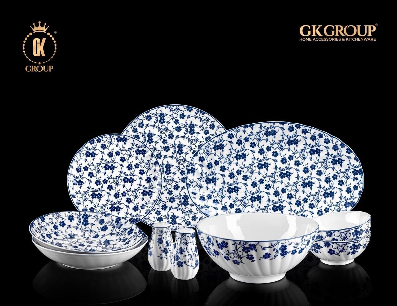 سرویس ۲۸ پارچه گلدکیش مانیسا  - GoldKish