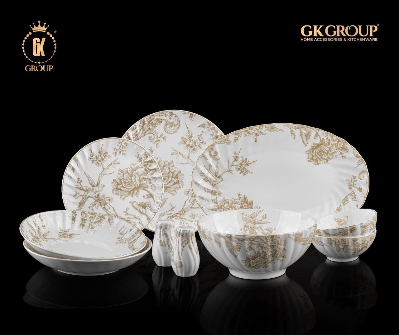 سرویس ۲۸ پارچه گلدکیش سارینا - GoldKish